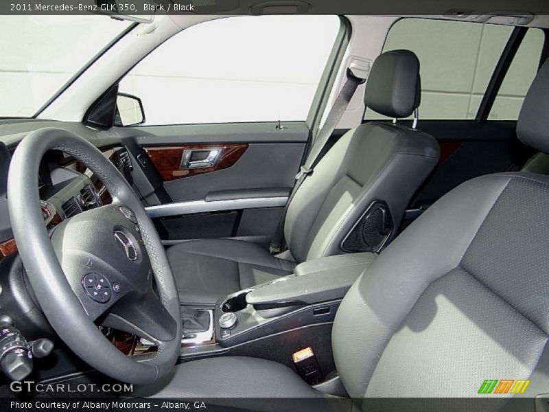 Black / Black 2011 Mercedes-Benz GLK 350