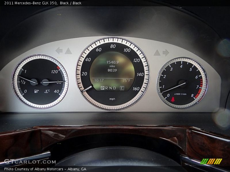 Black / Black 2011 Mercedes-Benz GLK 350