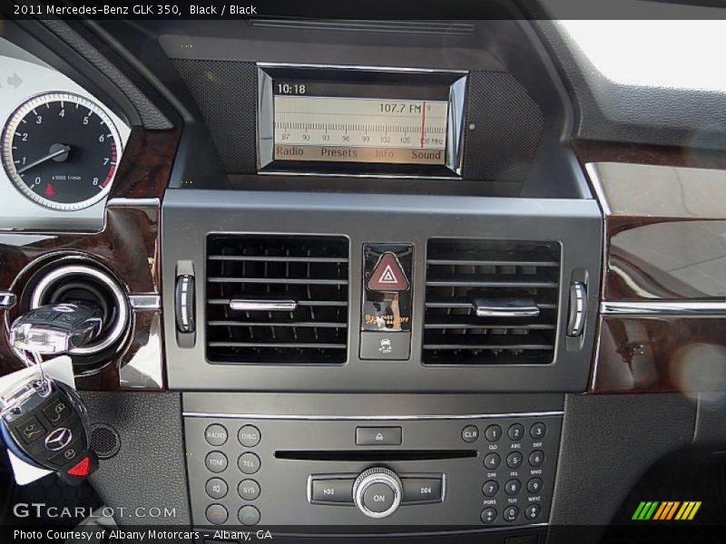 Black / Black 2011 Mercedes-Benz GLK 350