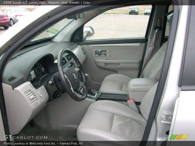 Majestic Silver Metallic / Grey 2008 Suzuki XL7 Luxury AWD