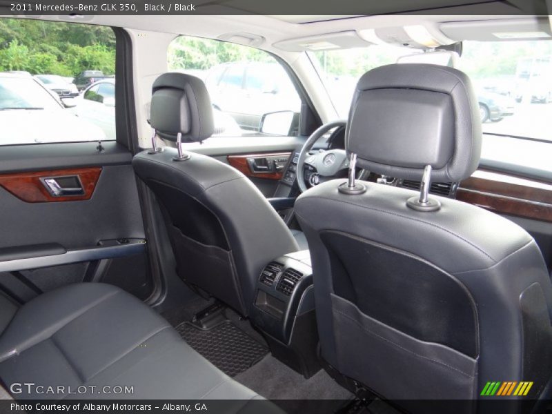Black / Black 2011 Mercedes-Benz GLK 350