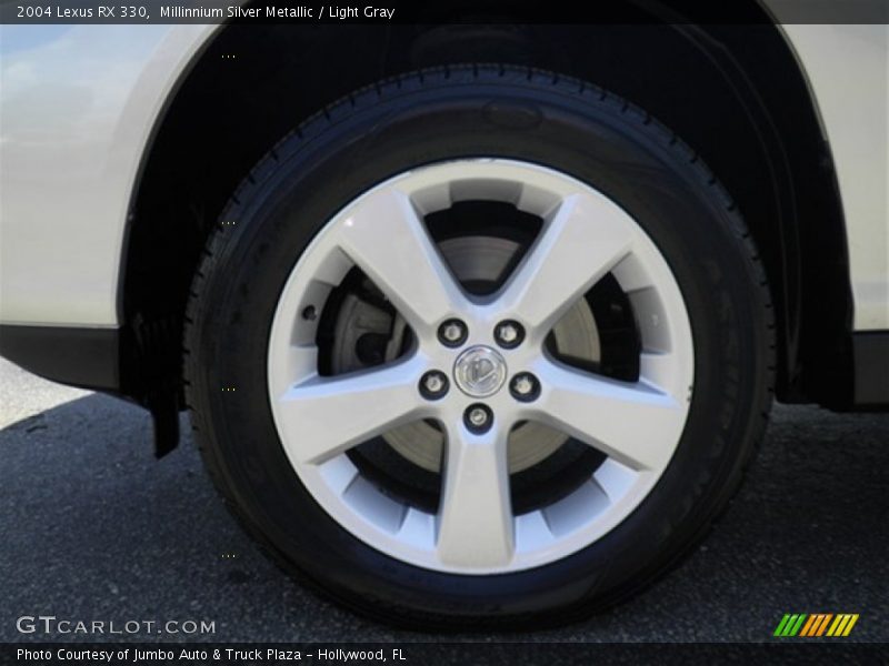Millinnium Silver Metallic / Light Gray 2004 Lexus RX 330