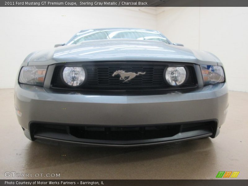 Sterling Gray Metallic / Charcoal Black 2011 Ford Mustang GT Premium Coupe