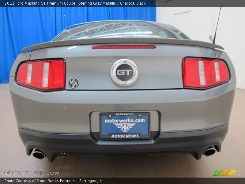 Sterling Gray Metallic / Charcoal Black 2011 Ford Mustang GT Premium Coupe