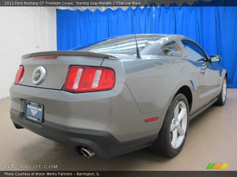 Sterling Gray Metallic / Charcoal Black 2011 Ford Mustang GT Premium Coupe