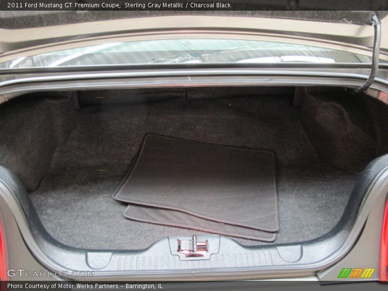 Sterling Gray Metallic / Charcoal Black 2011 Ford Mustang GT Premium Coupe