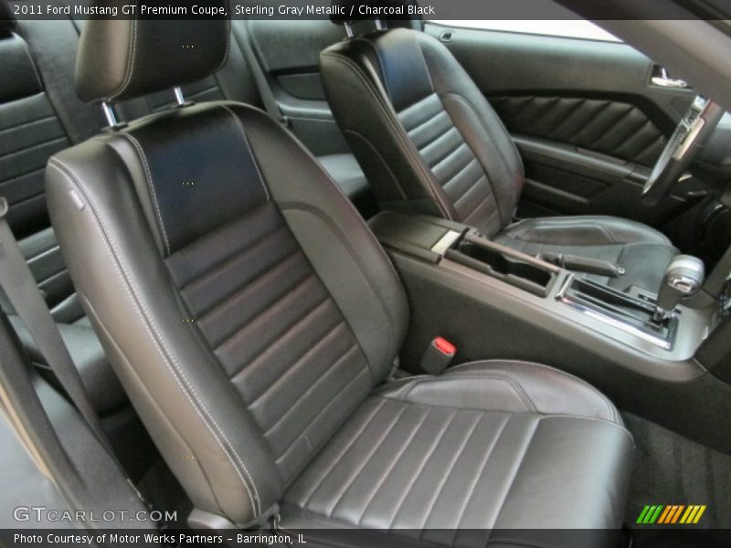 Sterling Gray Metallic / Charcoal Black 2011 Ford Mustang GT Premium Coupe