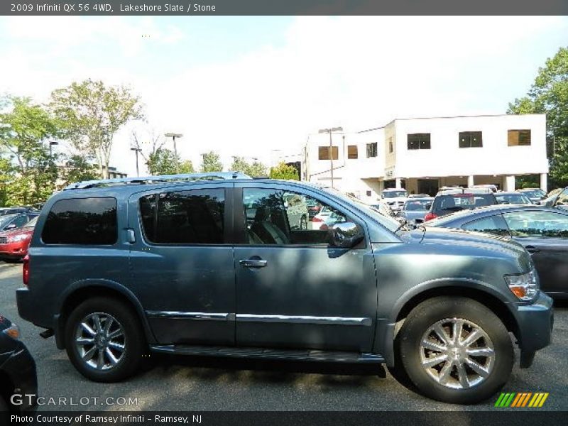 Lakeshore Slate / Stone 2009 Infiniti QX 56 4WD