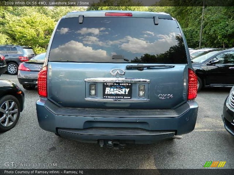 Lakeshore Slate / Stone 2009 Infiniti QX 56 4WD