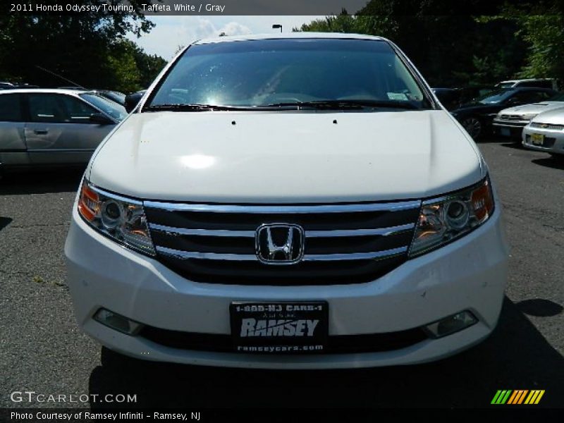 Taffeta White / Gray 2011 Honda Odyssey Touring
