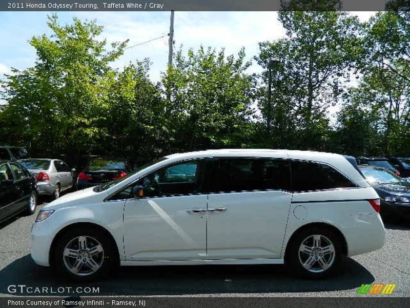 Taffeta White / Gray 2011 Honda Odyssey Touring