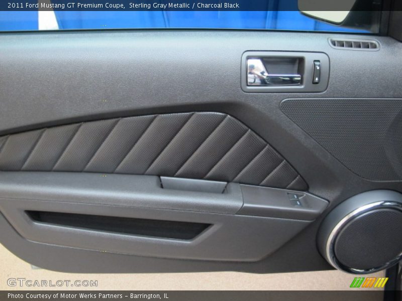 Sterling Gray Metallic / Charcoal Black 2011 Ford Mustang GT Premium Coupe