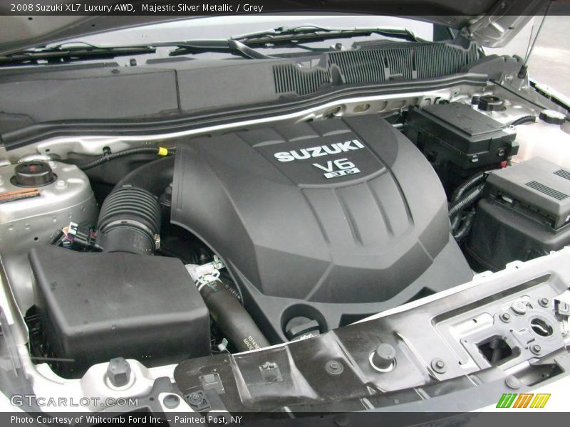 Majestic Silver Metallic / Grey 2008 Suzuki XL7 Luxury AWD
