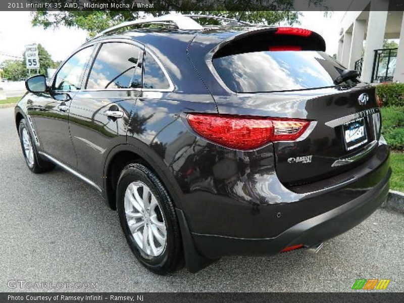 Midnight Mocha / Wheat 2011 Infiniti FX 35 AWD