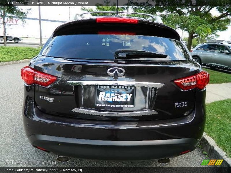 Midnight Mocha / Wheat 2011 Infiniti FX 35 AWD