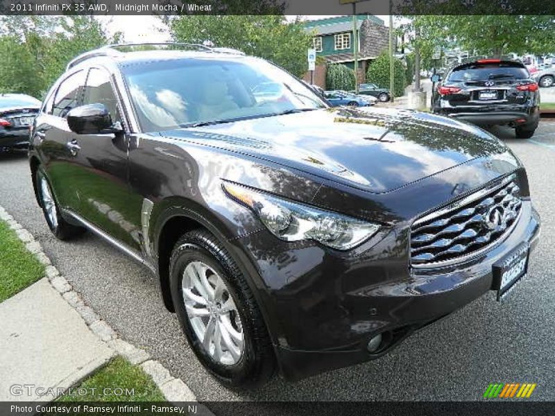 Midnight Mocha / Wheat 2011 Infiniti FX 35 AWD