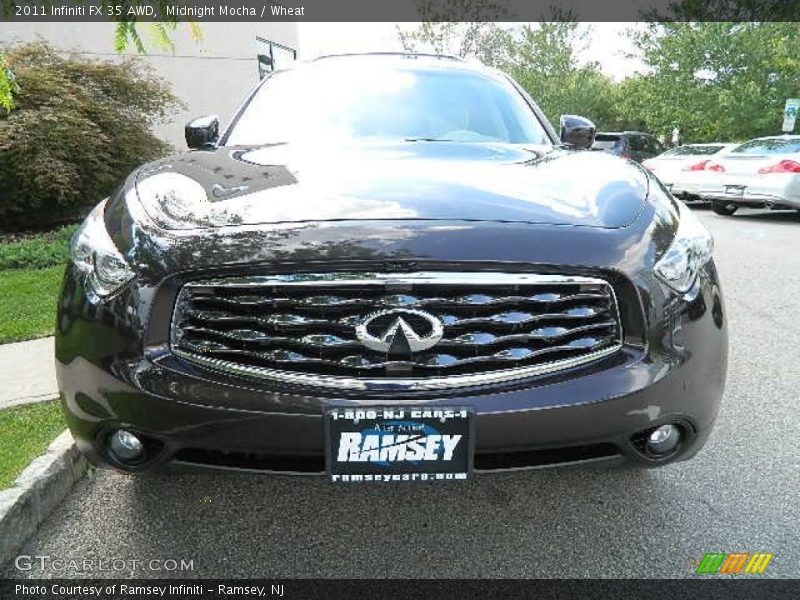 Midnight Mocha / Wheat 2011 Infiniti FX 35 AWD