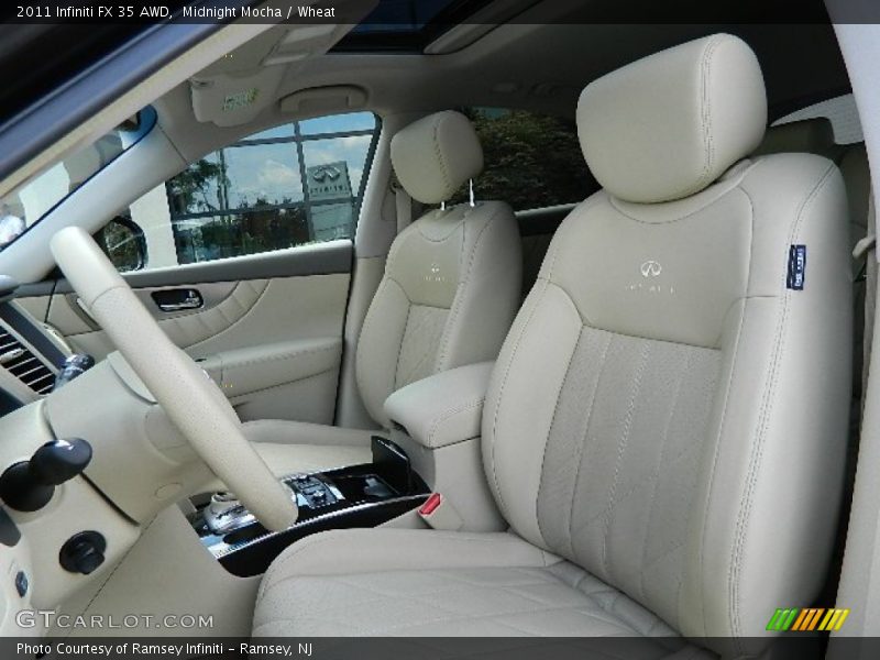  2011 FX 35 AWD Wheat Interior