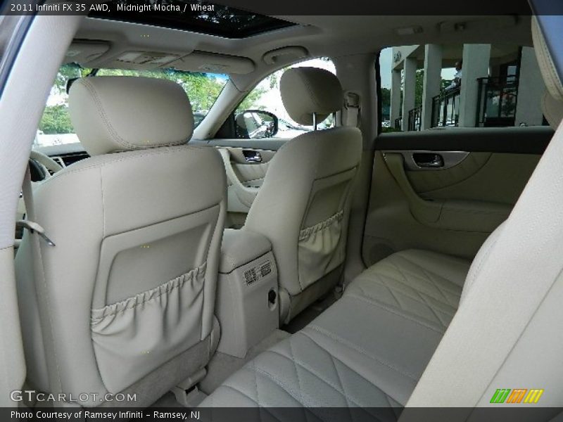  2011 FX 35 AWD Wheat Interior