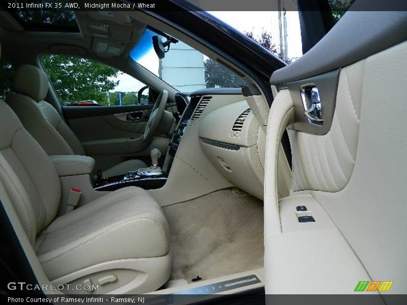  2011 FX 35 AWD Wheat Interior