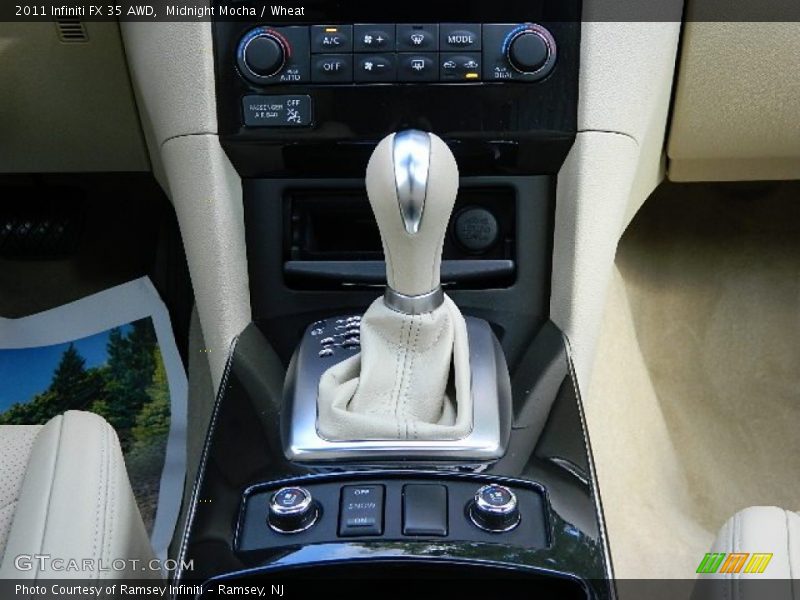  2011 FX 35 AWD 7 Speed Automatic Shifter