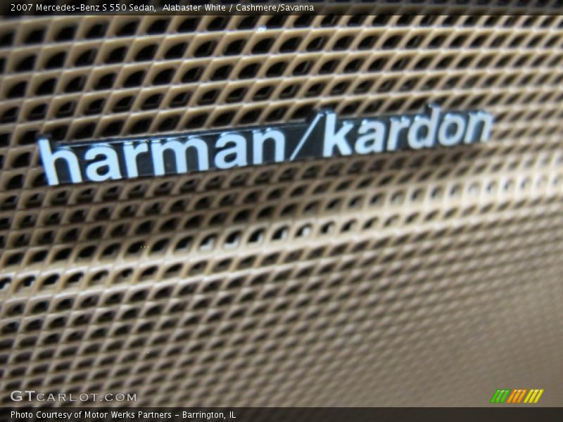 Alabaster White / Cashmere/Savanna 2007 Mercedes-Benz S 550 Sedan