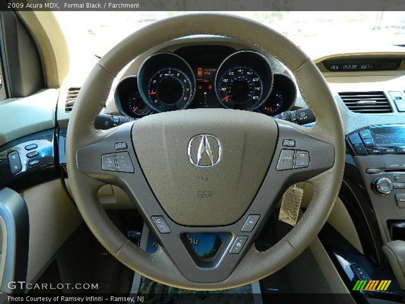 Formal Black / Parchment 2009 Acura MDX