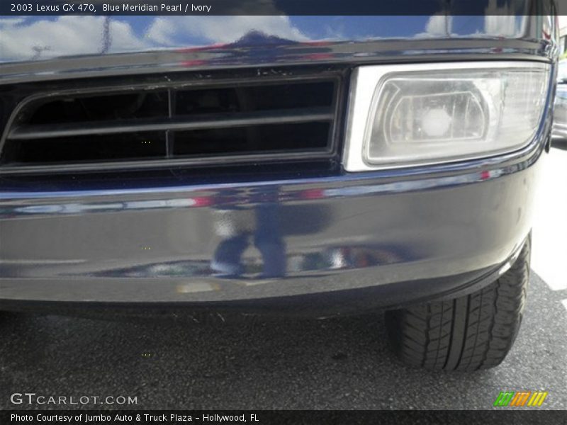 Blue Meridian Pearl / Ivory 2003 Lexus GX 470