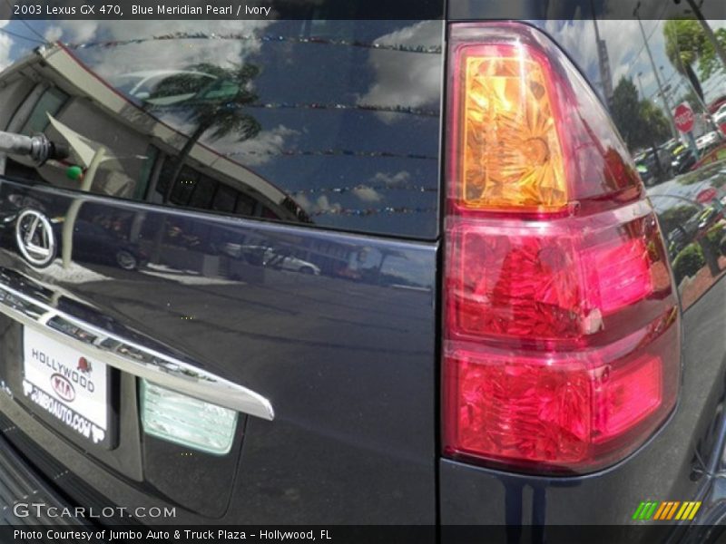 Blue Meridian Pearl / Ivory 2003 Lexus GX 470