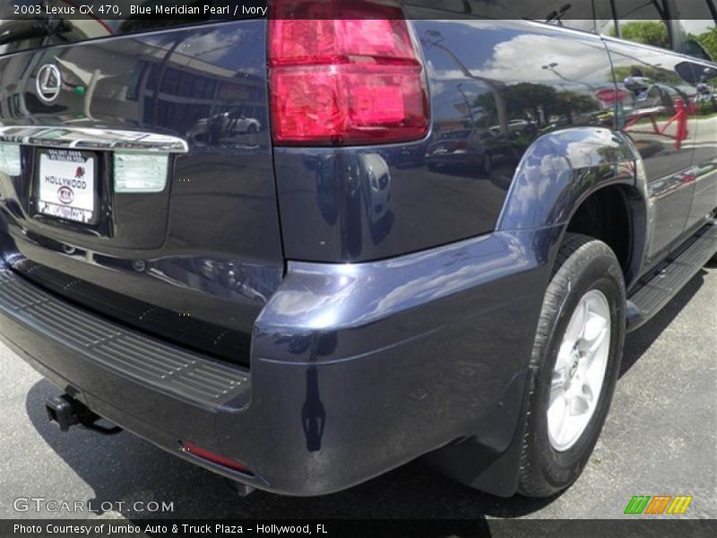 Blue Meridian Pearl / Ivory 2003 Lexus GX 470