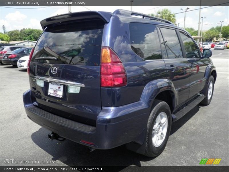 Blue Meridian Pearl / Ivory 2003 Lexus GX 470
