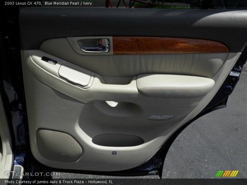 Blue Meridian Pearl / Ivory 2003 Lexus GX 470