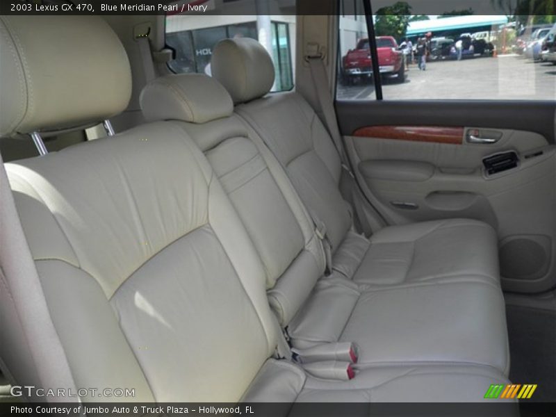 Blue Meridian Pearl / Ivory 2003 Lexus GX 470