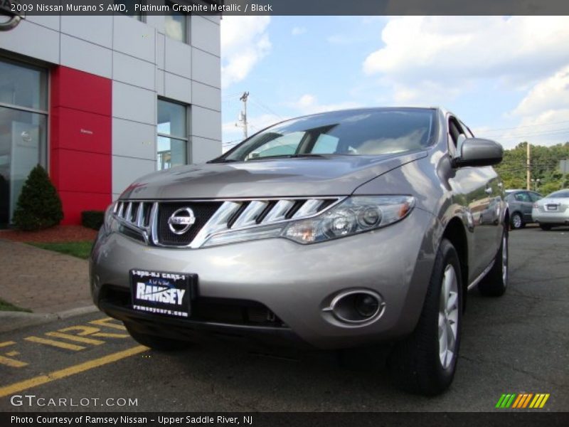 Platinum Graphite Metallic / Black 2009 Nissan Murano S AWD