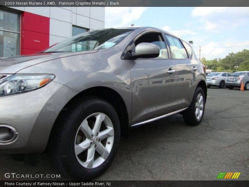 Platinum Graphite Metallic / Black 2009 Nissan Murano S AWD