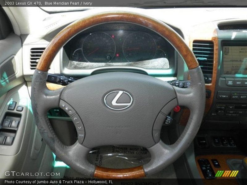 Blue Meridian Pearl / Ivory 2003 Lexus GX 470