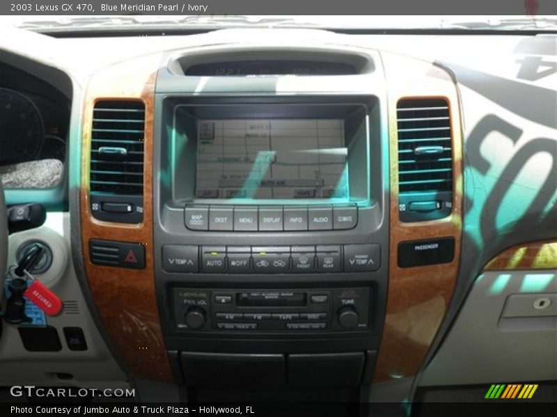 Blue Meridian Pearl / Ivory 2003 Lexus GX 470