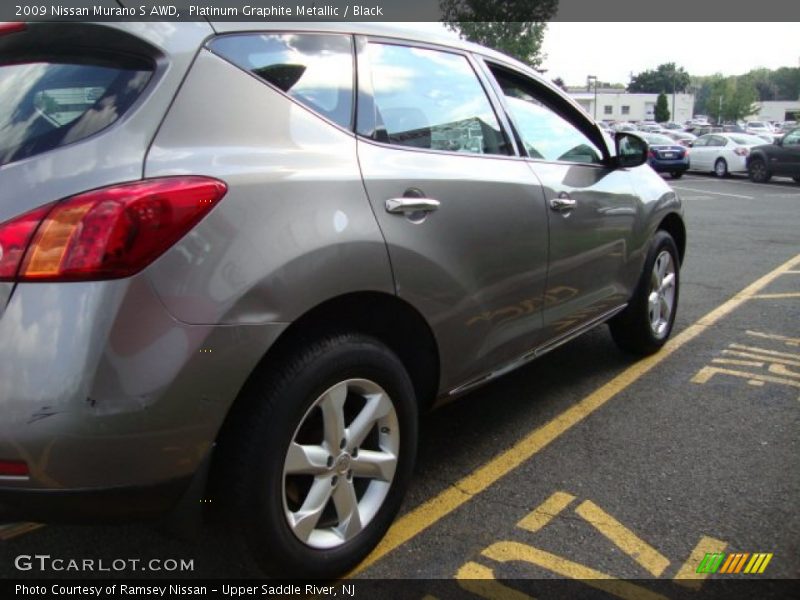 Platinum Graphite Metallic / Black 2009 Nissan Murano S AWD