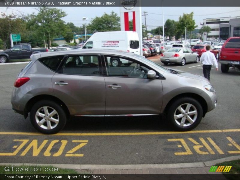 Platinum Graphite Metallic / Black 2009 Nissan Murano S AWD