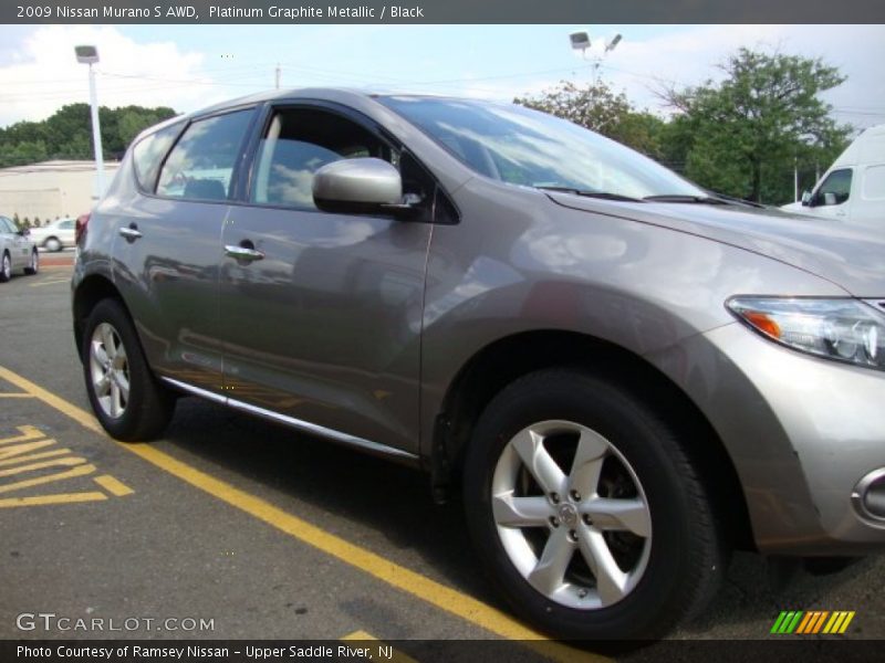 Platinum Graphite Metallic / Black 2009 Nissan Murano S AWD