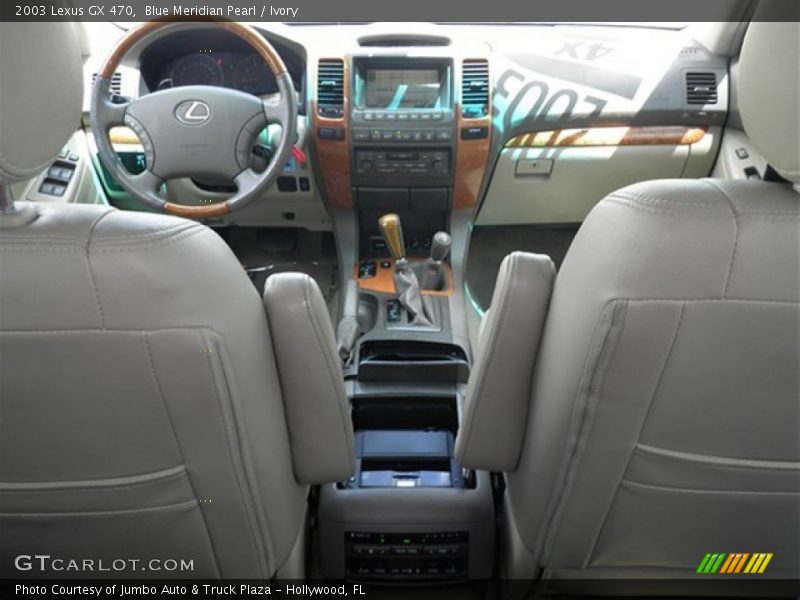 Blue Meridian Pearl / Ivory 2003 Lexus GX 470
