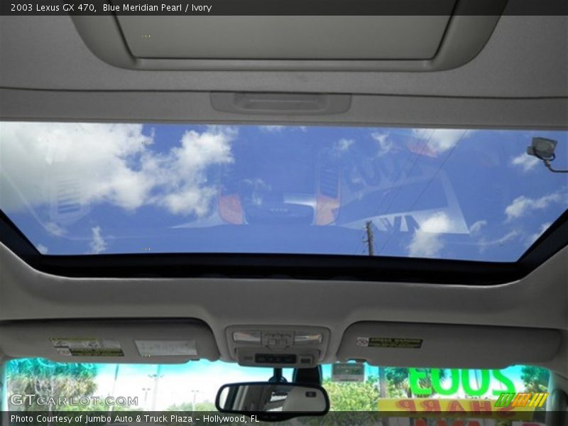 Blue Meridian Pearl / Ivory 2003 Lexus GX 470