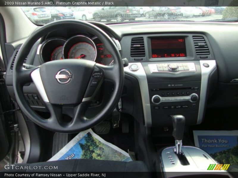 Platinum Graphite Metallic / Black 2009 Nissan Murano S AWD