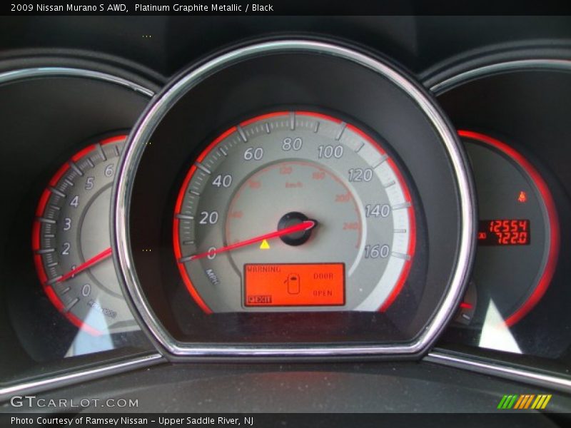 Platinum Graphite Metallic / Black 2009 Nissan Murano S AWD