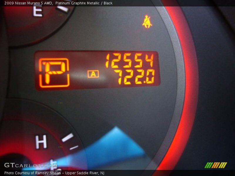 Platinum Graphite Metallic / Black 2009 Nissan Murano S AWD