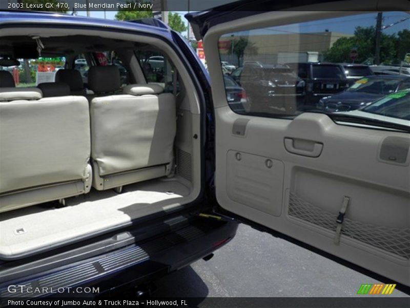 Blue Meridian Pearl / Ivory 2003 Lexus GX 470