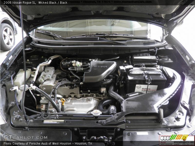 Wicked Black / Black 2008 Nissan Rogue SL