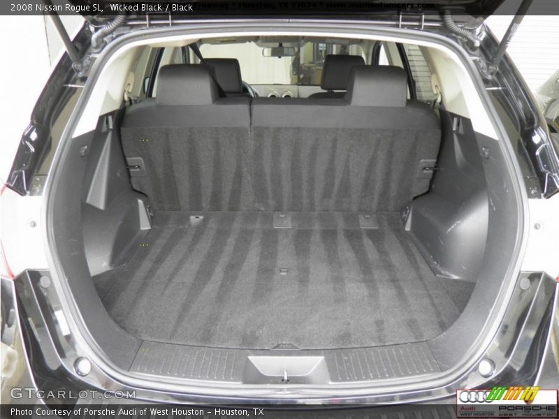 Wicked Black / Black 2008 Nissan Rogue SL
