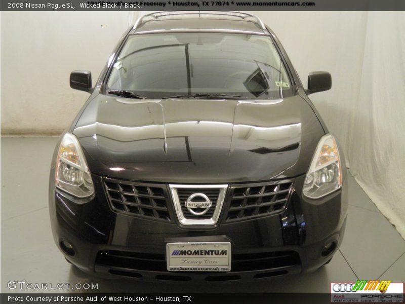 Wicked Black / Black 2008 Nissan Rogue SL