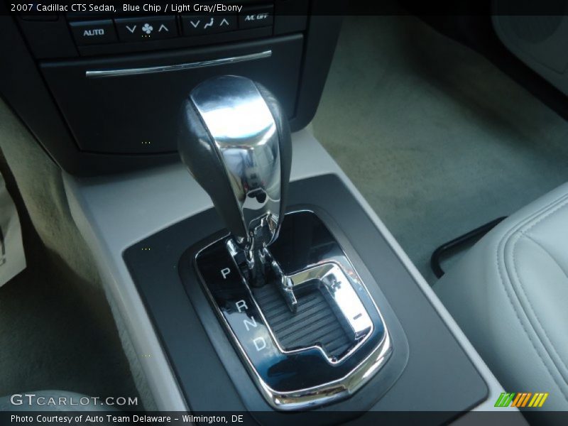 Blue Chip / Light Gray/Ebony 2007 Cadillac CTS Sedan